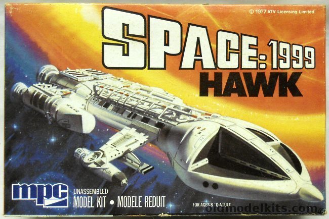 MPC Space 1999 Hawk, 1-1904 plastic model kit